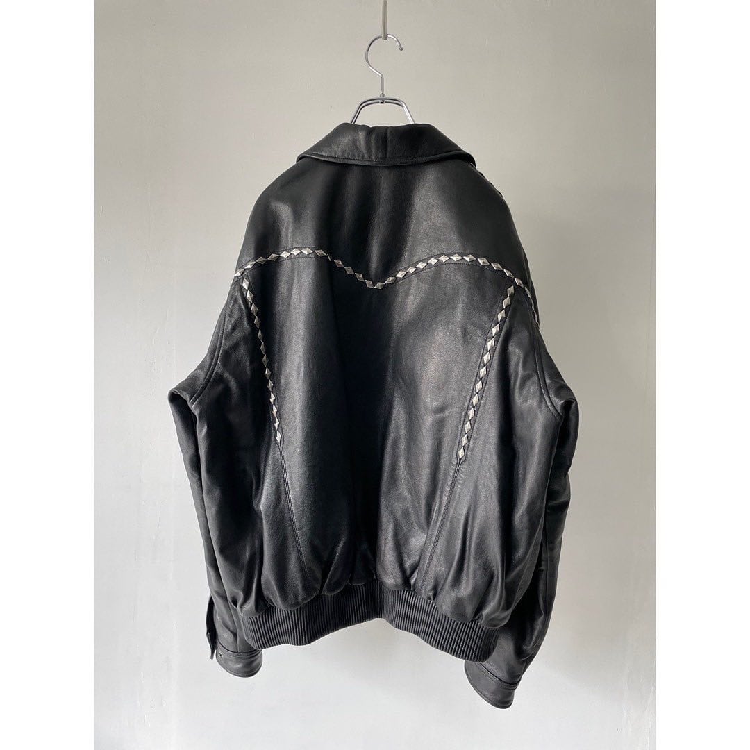 CRIPPLE CREEK- studs design leather jacket | ROOT online