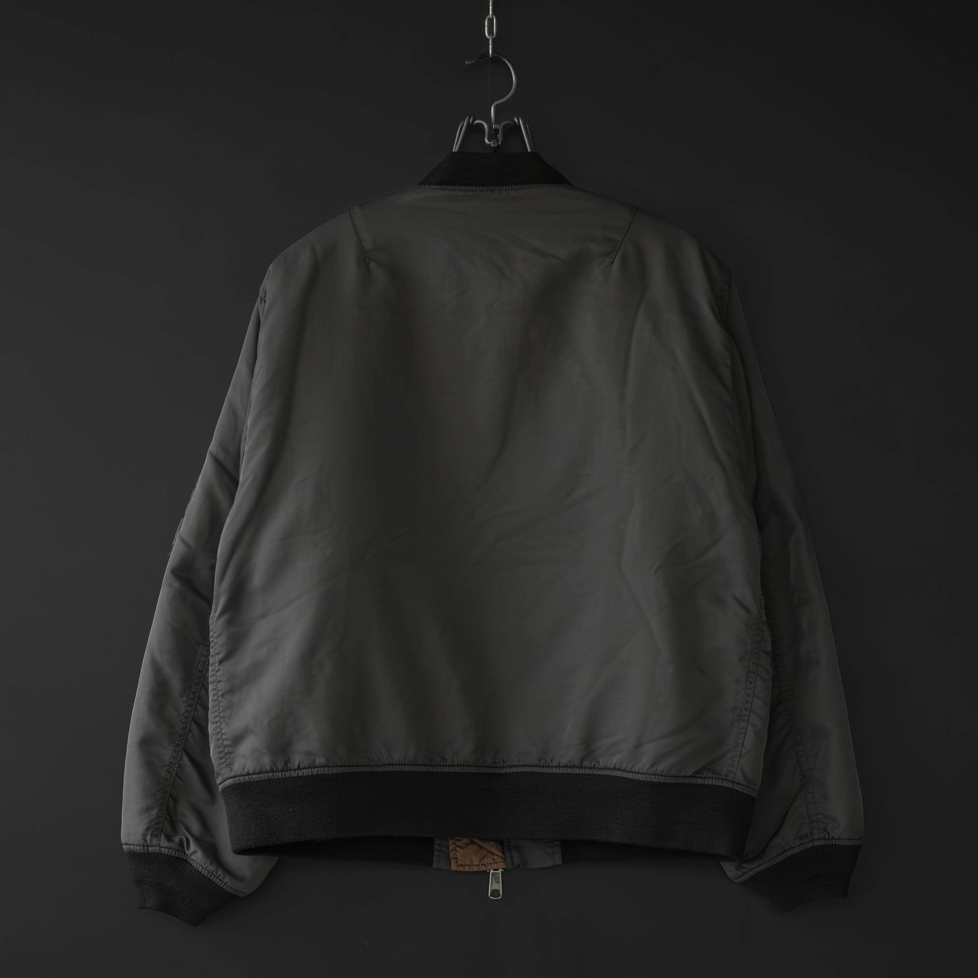 Universal Style Wear】 vintage style ma-1 type (black) | dros dro