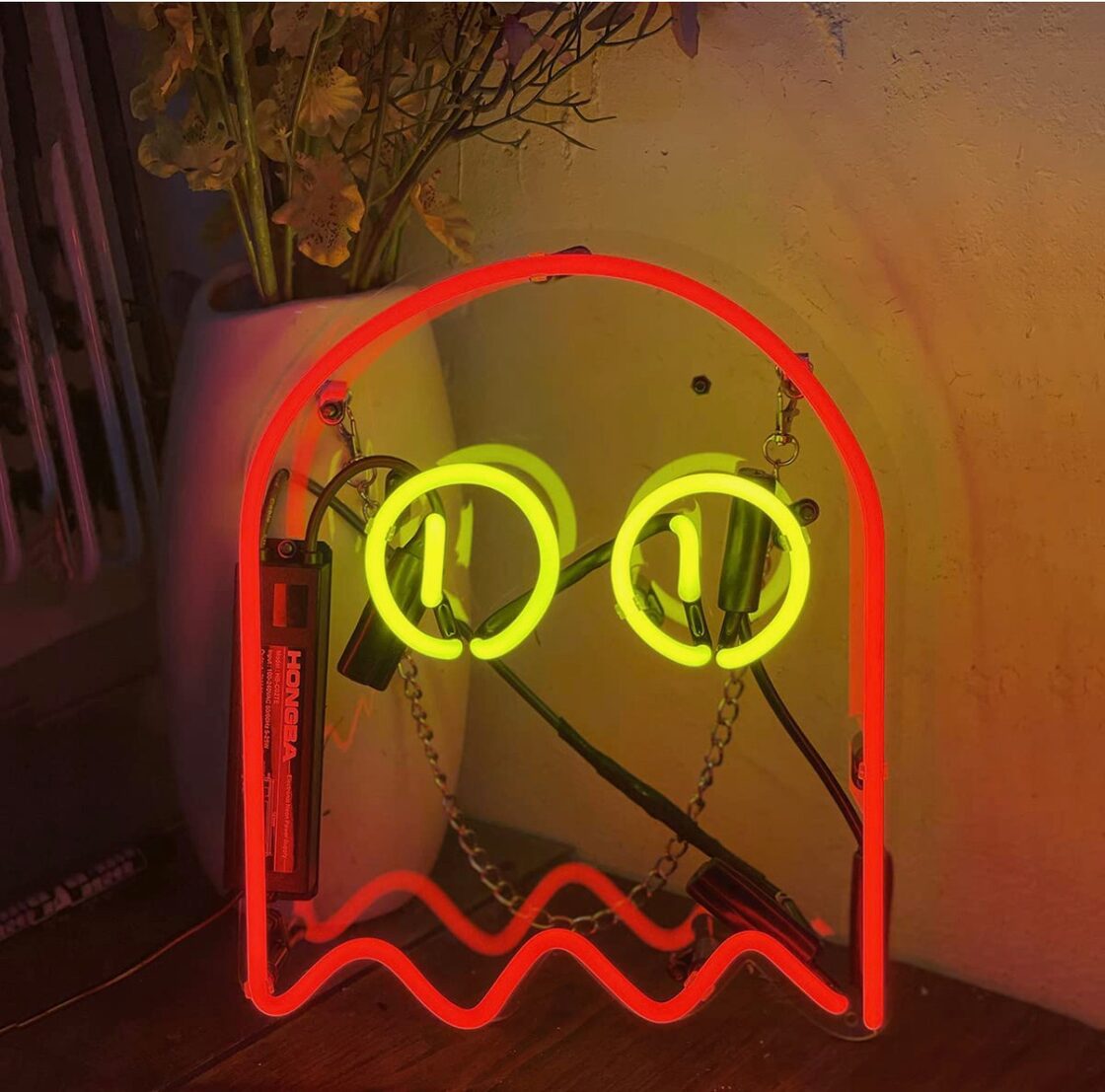 ネオン管 オリジナル ネオンサイン かわいい ゴースト NEON SIGN 