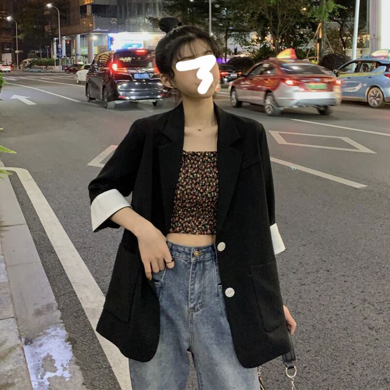 ジャケット 薄手サマースタイルルーズカジュアル 夏物 萌量不足492913655