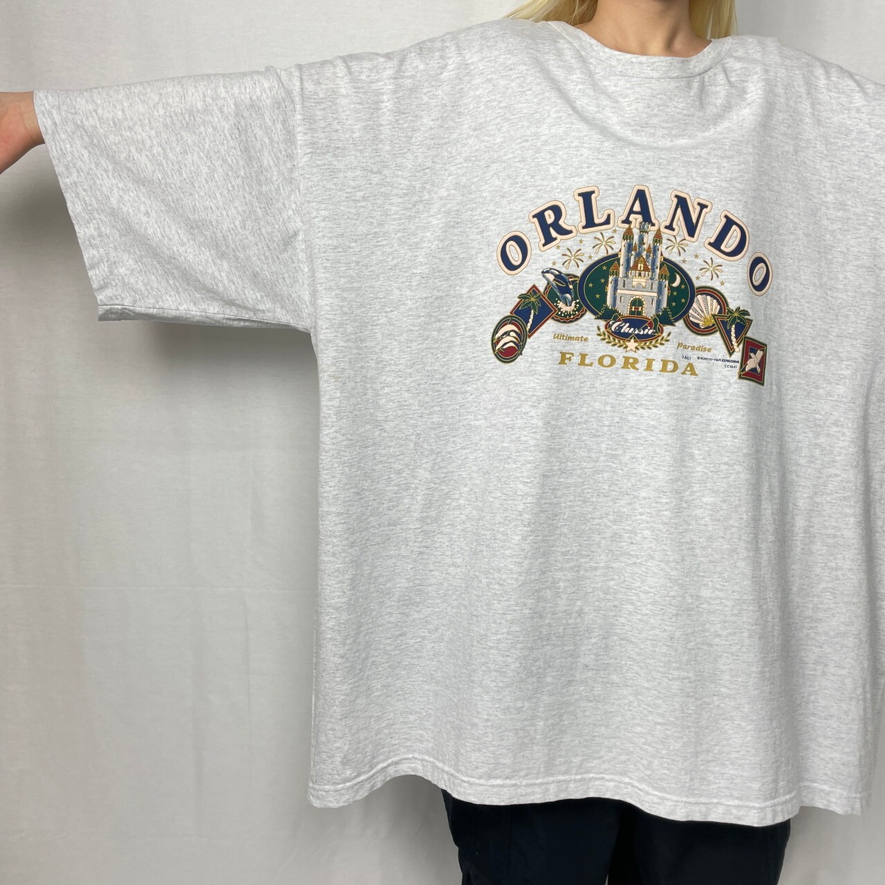 スーパービッグサイズ 90年代 ORLANDO オーランド スーベニア プリント 