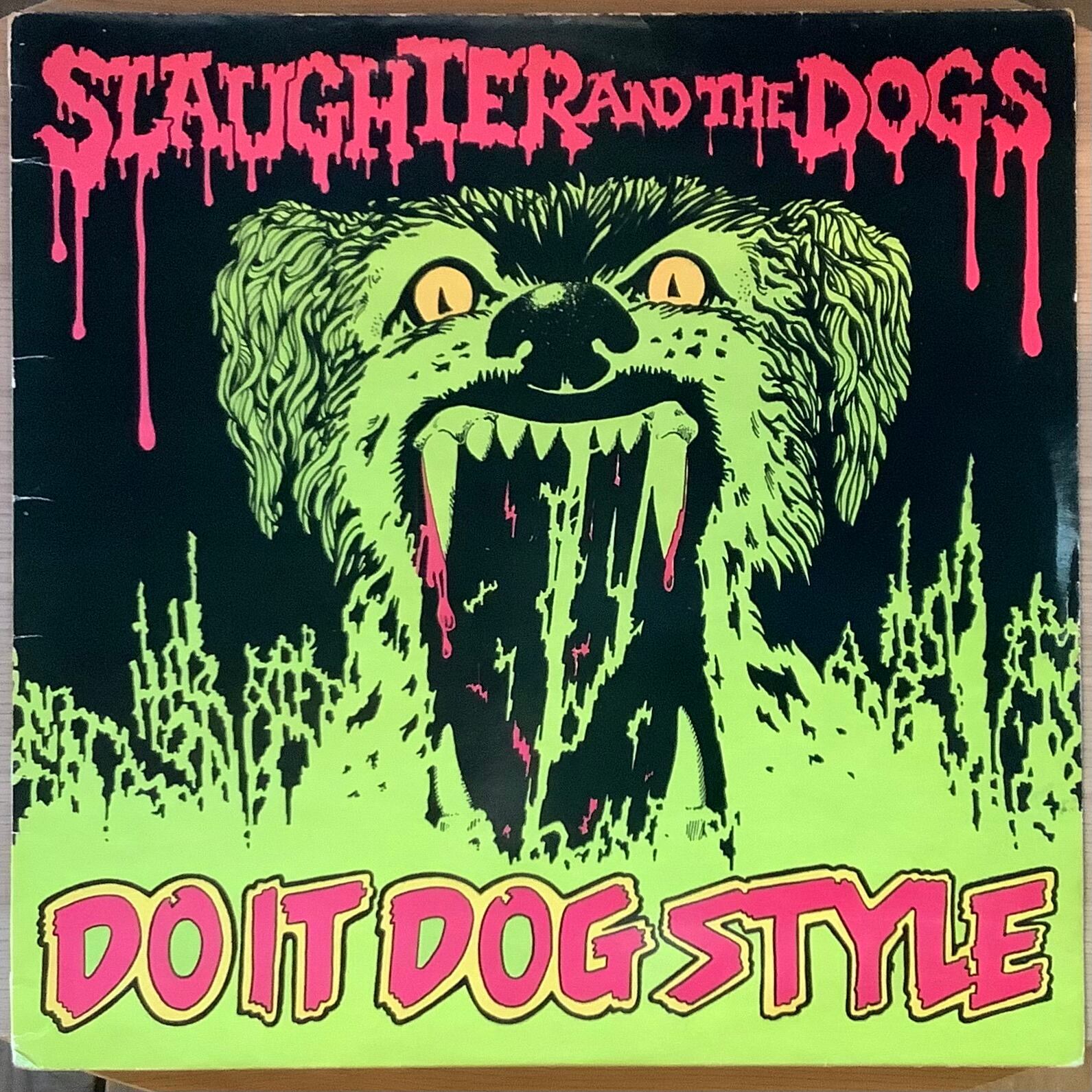 超デッドストック初回プレス盤■Aggressive Dogs_1stレコード新品 SLAUGHTER AND THE DOGS / DO IT DOG STYLE | Plastic Soul Records