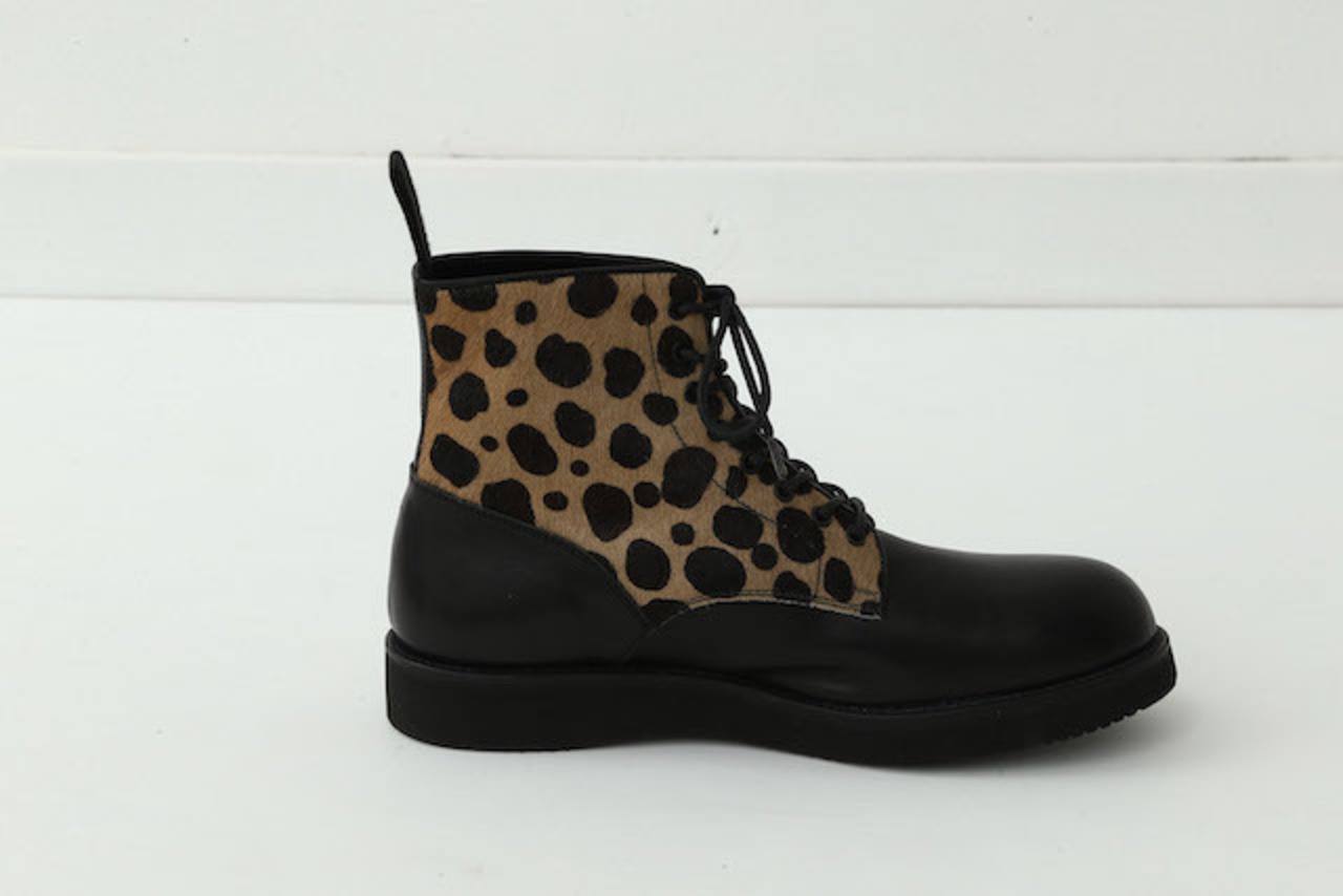 LACE UP BOOTS (WEDGE SOLE)