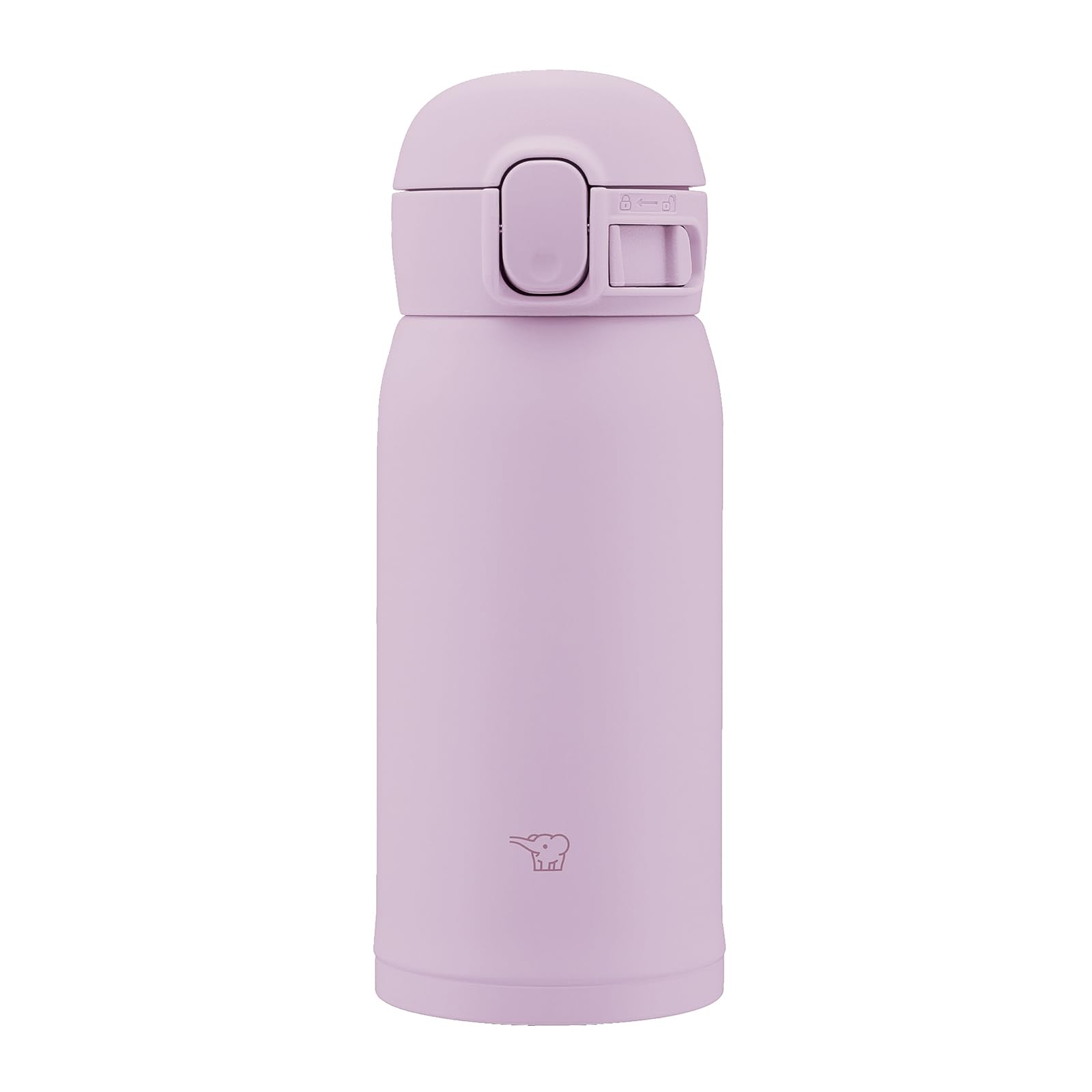 【努力特価】象印 水筒 360ml 【使いやすい定番マグ】 洗いやすい シームレスせん 洗う点数3点のみ 軽量&コンパクト 保冷・保温 ワンタッチマグ オーキッド SM-WS36-VM
