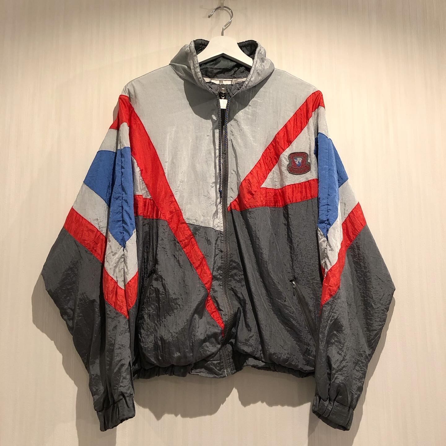 90s GIVENCHY full zip nylon jacket【高円寺店】 | What