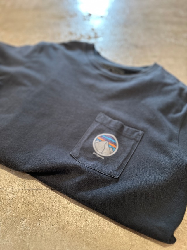 PATAGONIA POCKET T-SHIRT BLACK