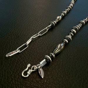 ブライト（Bright）ネックレス（Wave All Silver) 45〜50cm