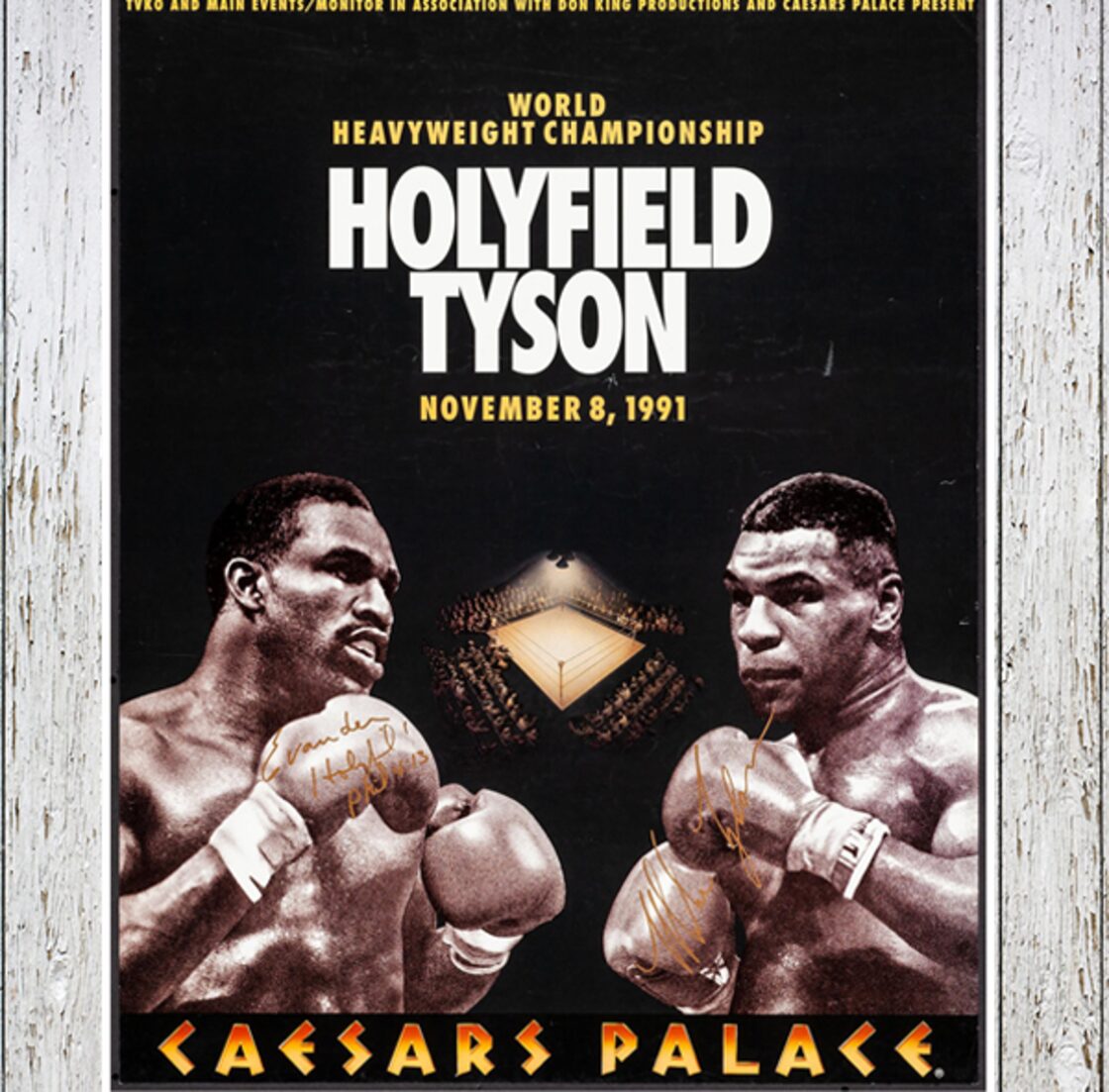 新品】 タイソンvsイベンダー・ホリフィールド 1991 幻の世界ヘビー級 