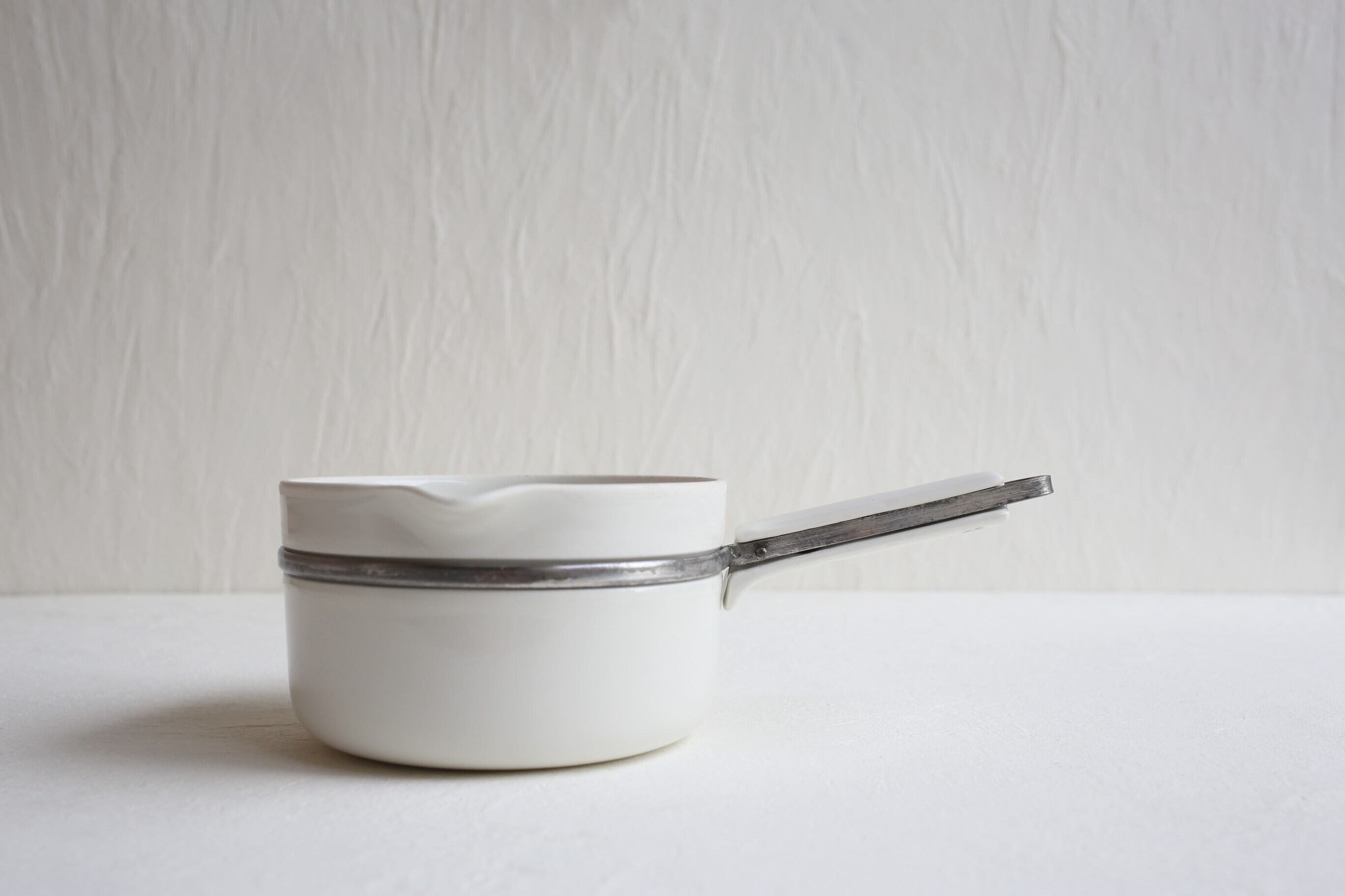 フランス アンティーク リモージュ 『ALUMINITE』 片手鍋 サイズ2 N--02977-2