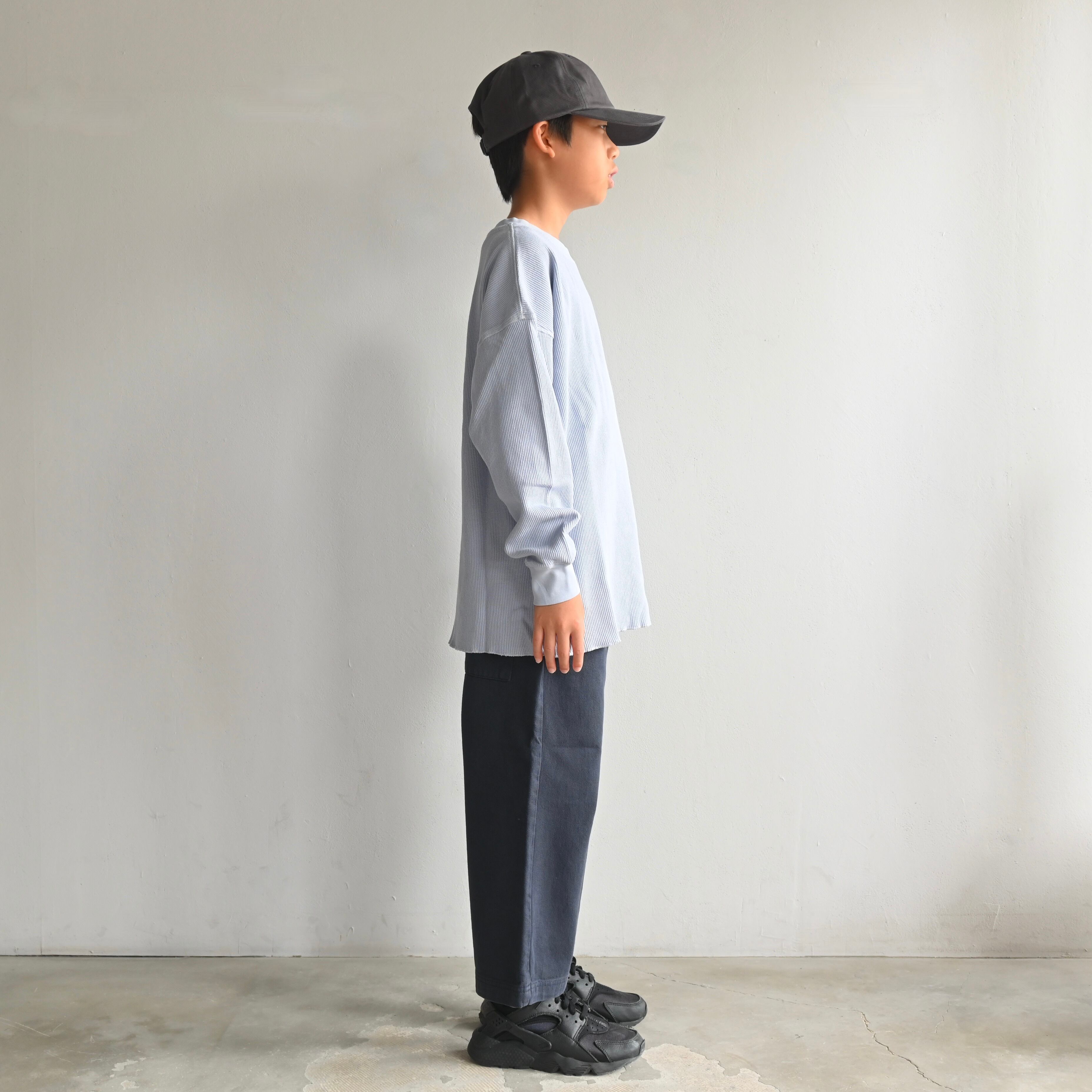 main story 2024AW》Waffle Tee / Grey Dawn | cirkel mote 