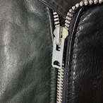 70s Schott 本革ダブルライダースジャケット　レザージャケット　パイソンタグ　取り外しライナー