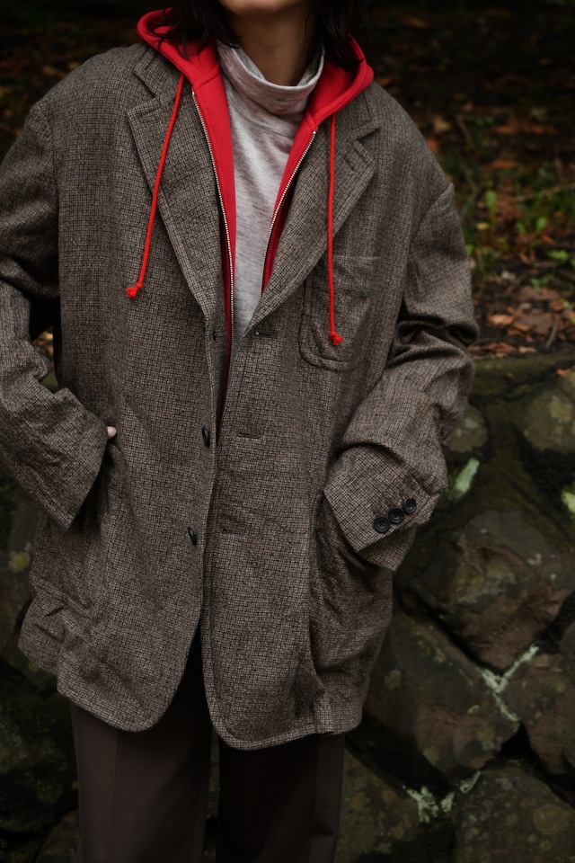 ensou. / Hypersized Blazer (Brown Gun Club)