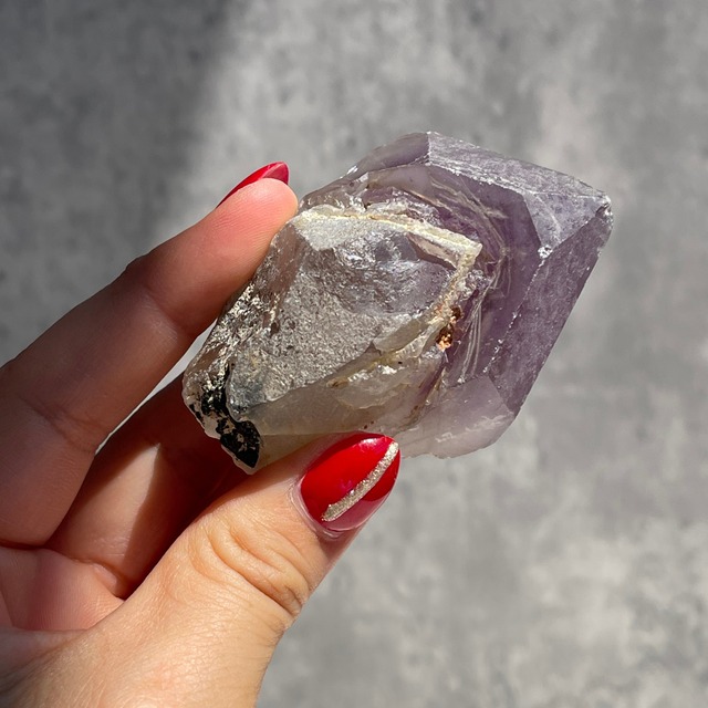 【マダガスカル産 セプター形状 アメジスト】③ 鉱物 天然石 パワーストーン　　