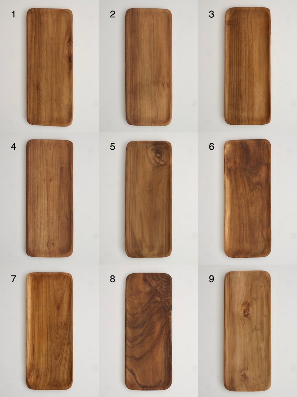 チーク 木製トレイ L｜Teak Wooden Tray Large【Y5-10】 | Sensitivity