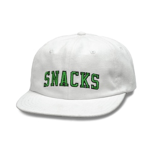 QUARTER SNACKS VARSITY CAP WHITE