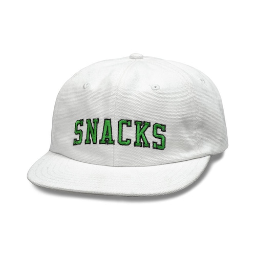 QUARTER SNACKS VARSITY CAP WHITE