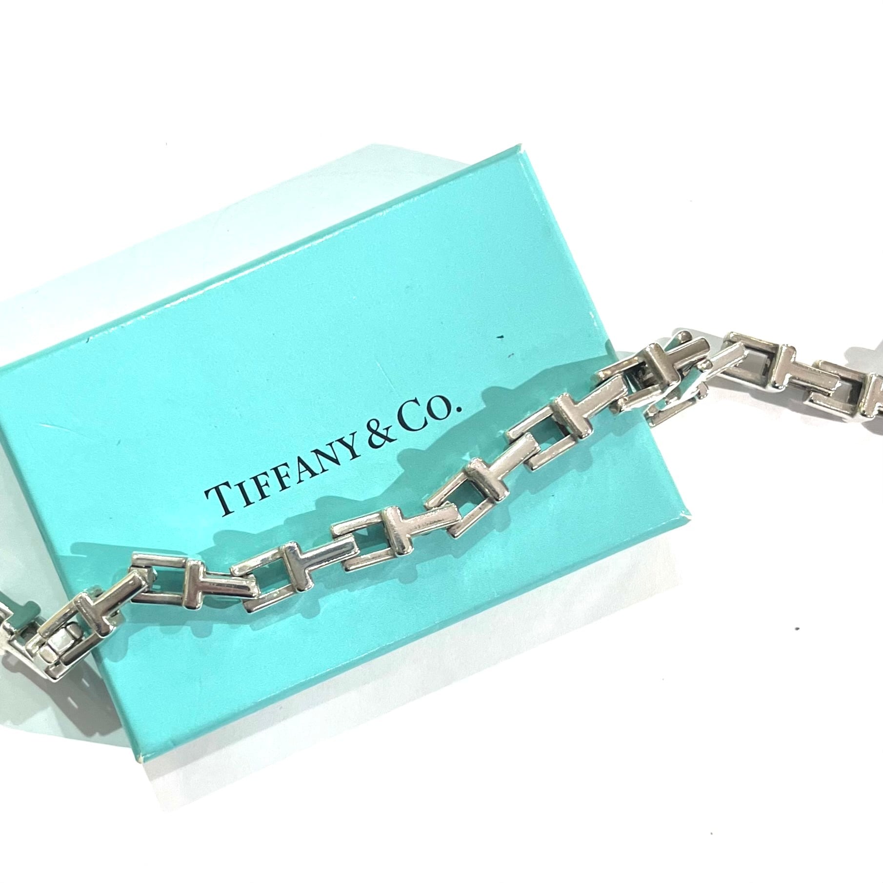 TIFFANY&CO】 【12号】2342 T&CO ティファニー ナローシルバー925
