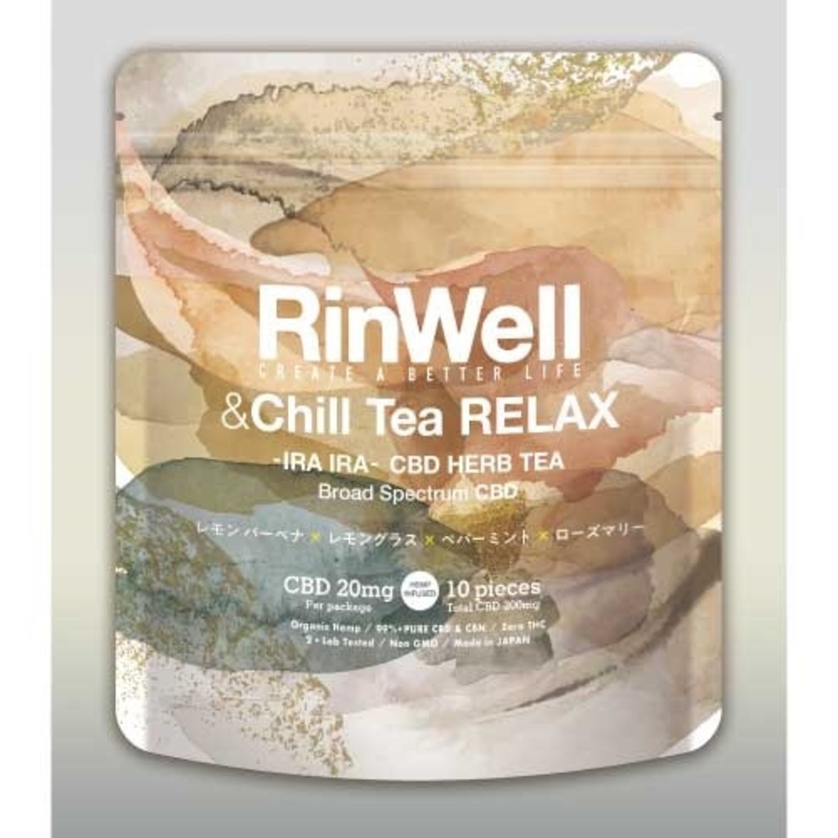 Ira Tea CBDハーブティーChill Tea RELAX -IRA IRA- | Rinwell