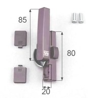 トステム、TOSTEM、トーヨーサッシ、補修部品、裏面の刻印 、2枚建用、掃き出し用、 落下に注意