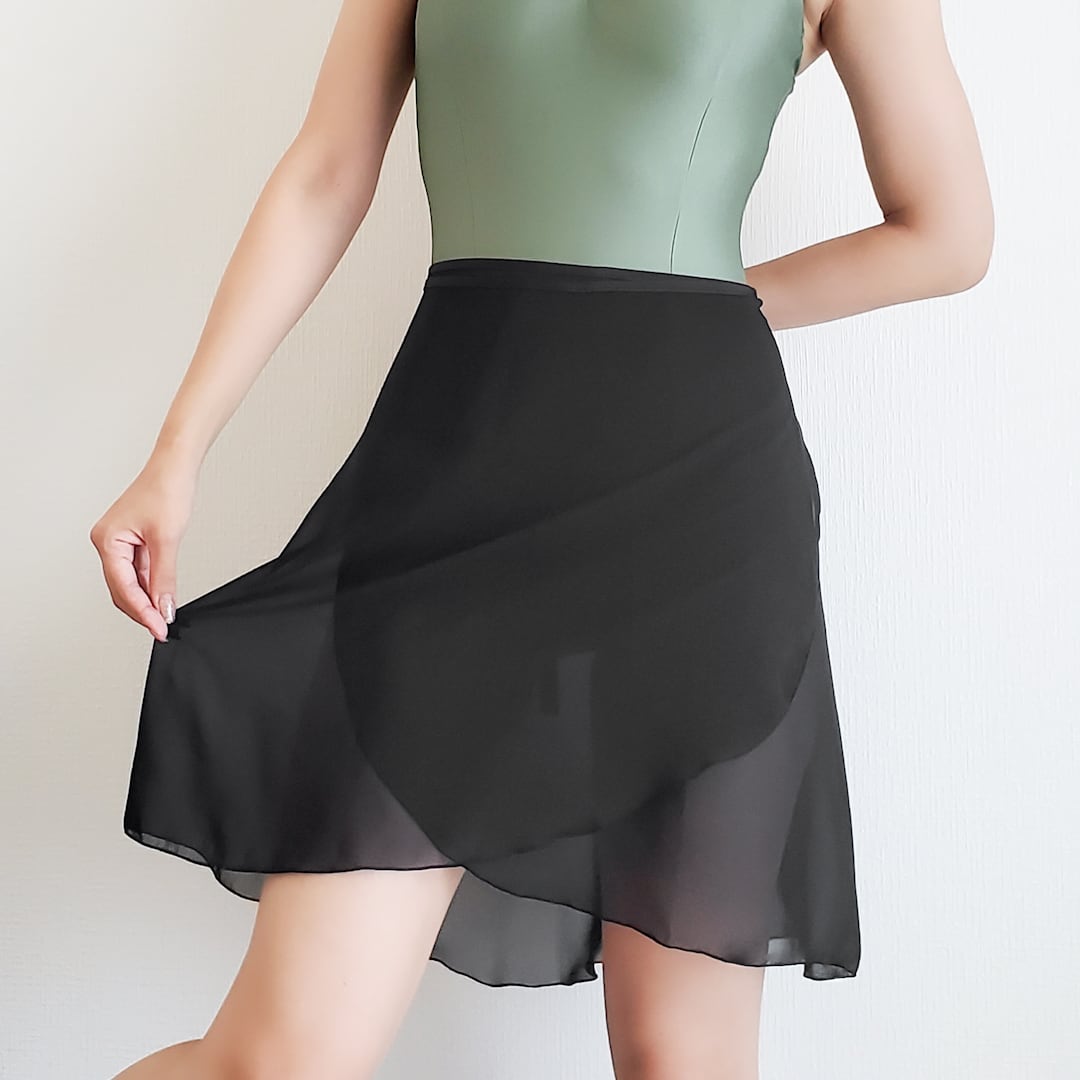 【limited】LONG wrap skirt【オールブラック】