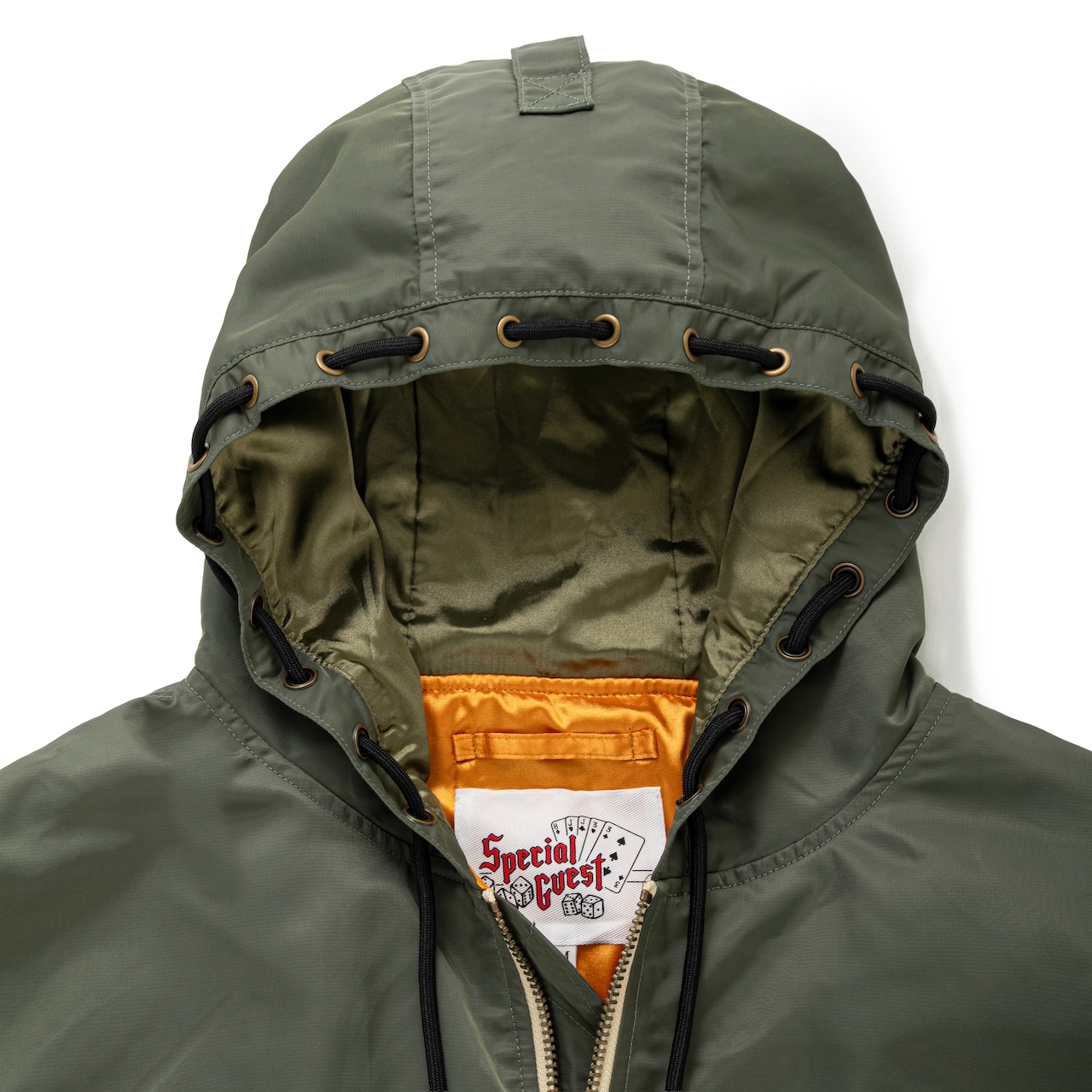 SPECIAL GUEST K.K. / Hooded Flight Jacket