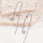 バタフライタッセルピアス