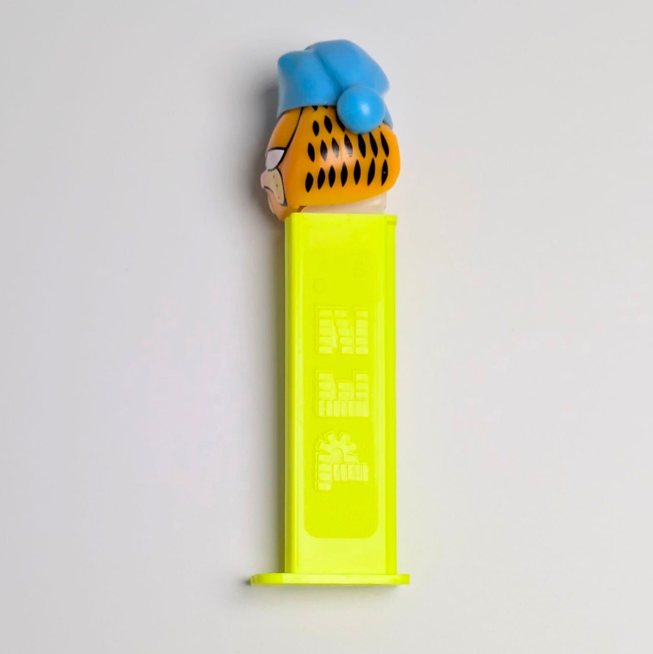 ☆ VINTAGE 90' ☆【 Garfield / ガーフィールド ) 】PEZ / ペッツ 『 ガーフィールド / おやすみver. 』 Made in SLOVENIA〚アメリカン雑貨 アメトイ〛