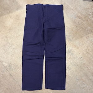 EUROPE COTTON WORK PANT NAVY