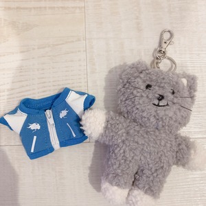 『D-DAYジャケット』パンゴム　ラパン　ミューパン　ユンギ　シュガ　SUGA 　D-2　シャツ　トップス　ぬい服　ぬいちゃん　ちびぬい　着せ替え　ドール　