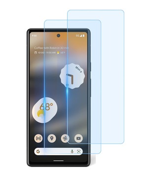 【特価処分】【ブルーライトカット・指紋認証対応】【2枚セット】Pixel 6a Pixel 7A ガラスフィルム 【Kakuki】ピクセル6a 7a フィルム 日本旭硝子素材採用 強化ガラス 液晶保護フィルム 気泡防止 眼精疲労軽減 (Pixel 6A/Pixel 7A 対応)
