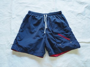 90’s Polo by Ralph Lauren “IMPORT FABRIC” nylon swim short pants S /made in USA