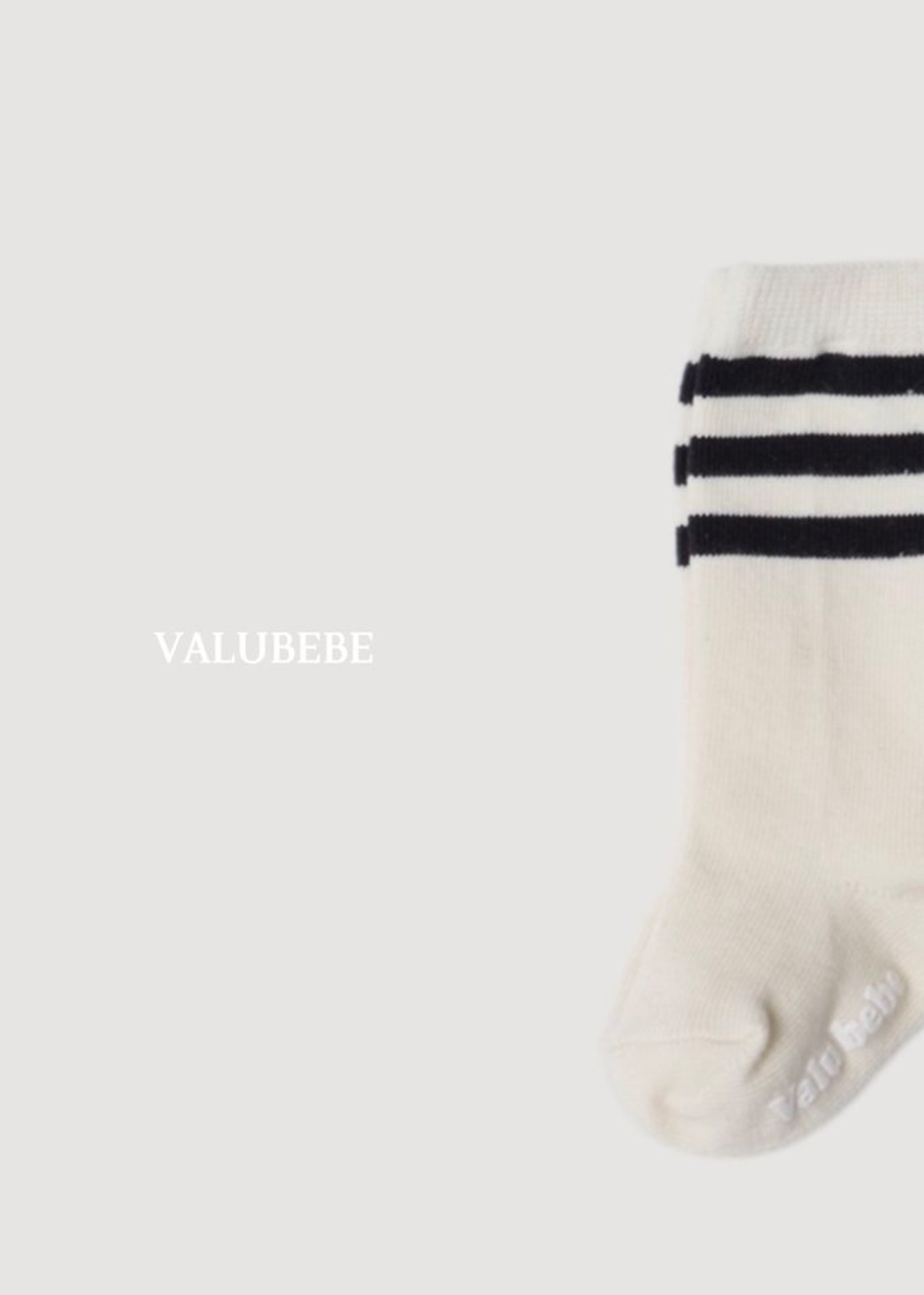 韓国子供服 / 26Autumn / 〖取寄〗valubebe / ベーシック ライン ソックス / ベビー服 / キッズ服 * free *