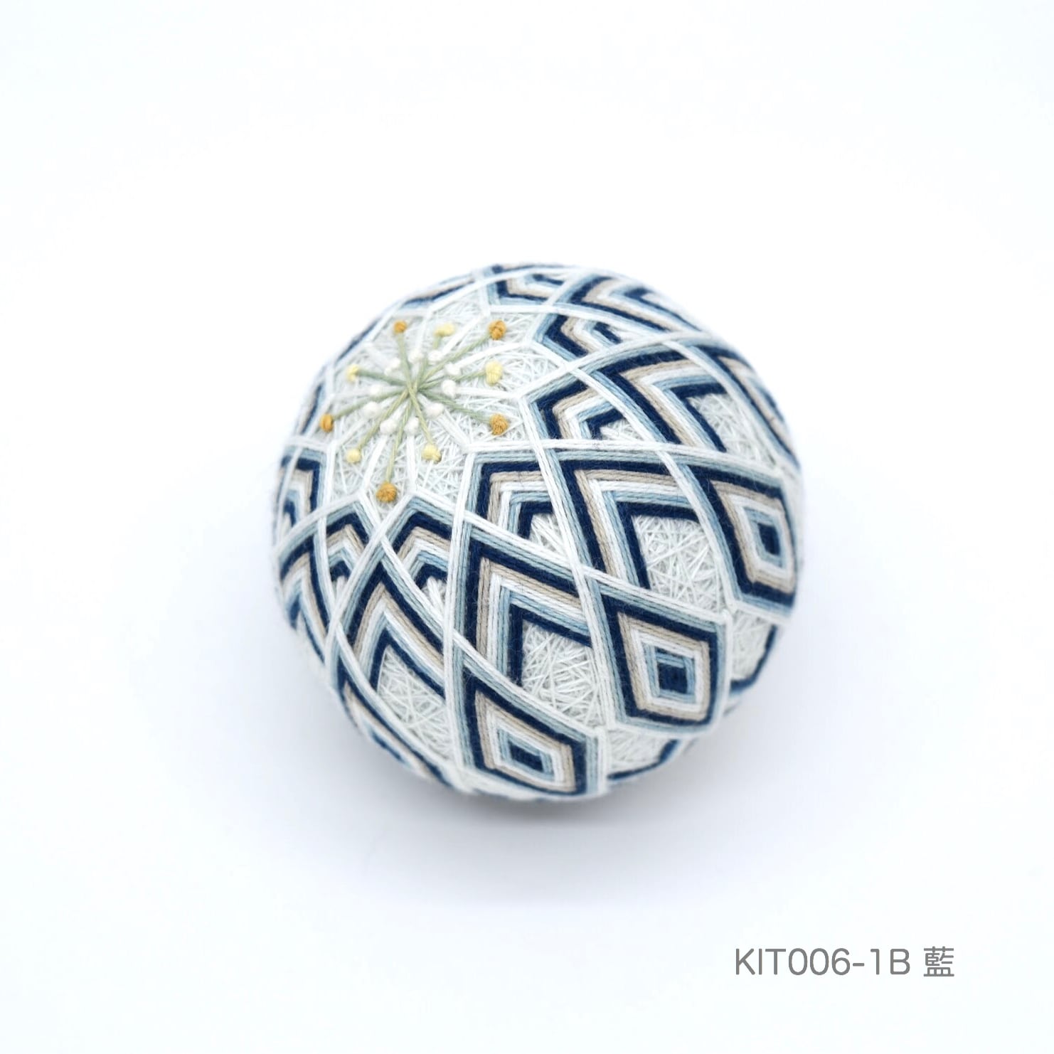 ◇動画付き◇手まりキット「ひな桜」（テキストあり）_KIT006-3 | 讃岐