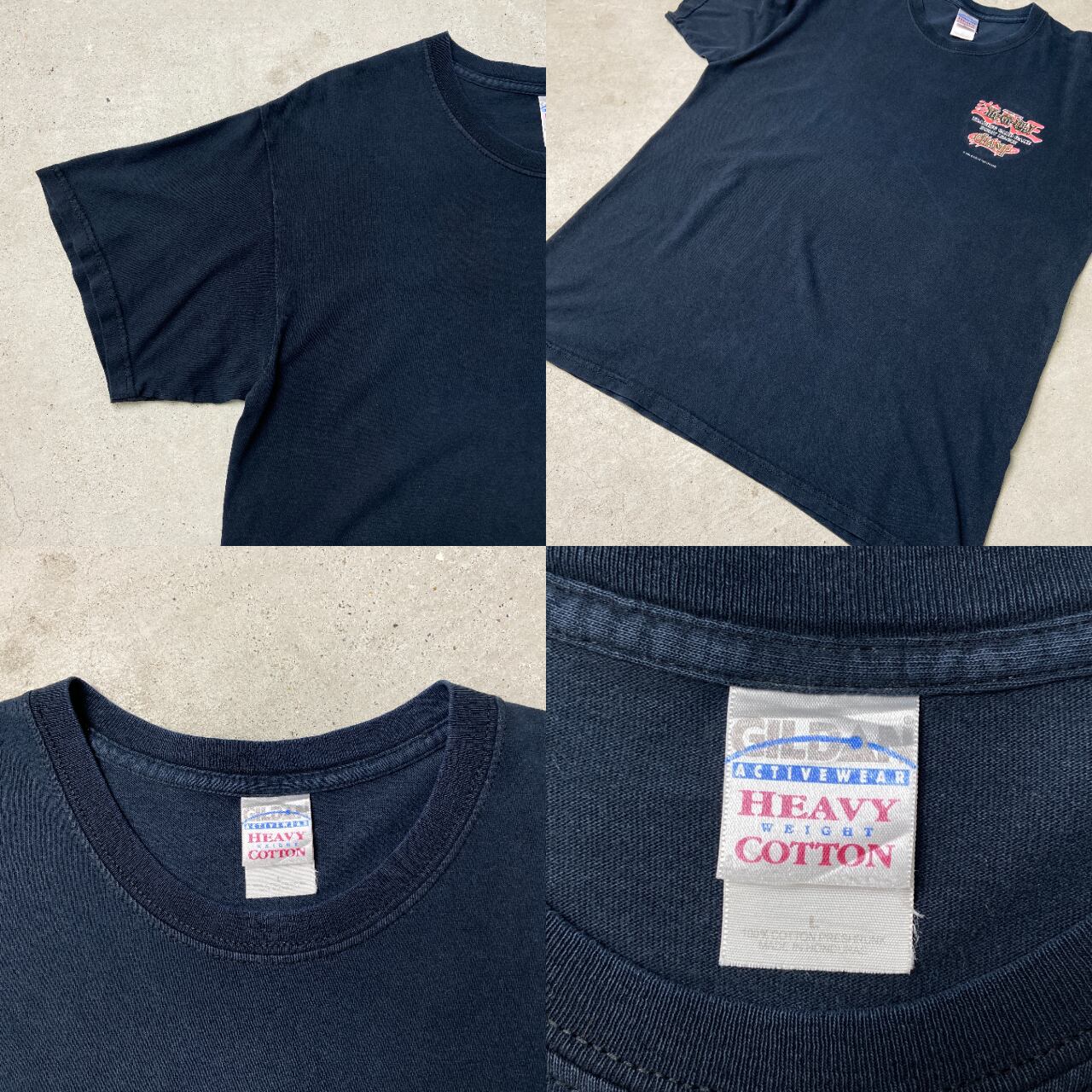 00年代 遊戯王 降雷皇ハモン キャラクター バックプリントTシャツ 