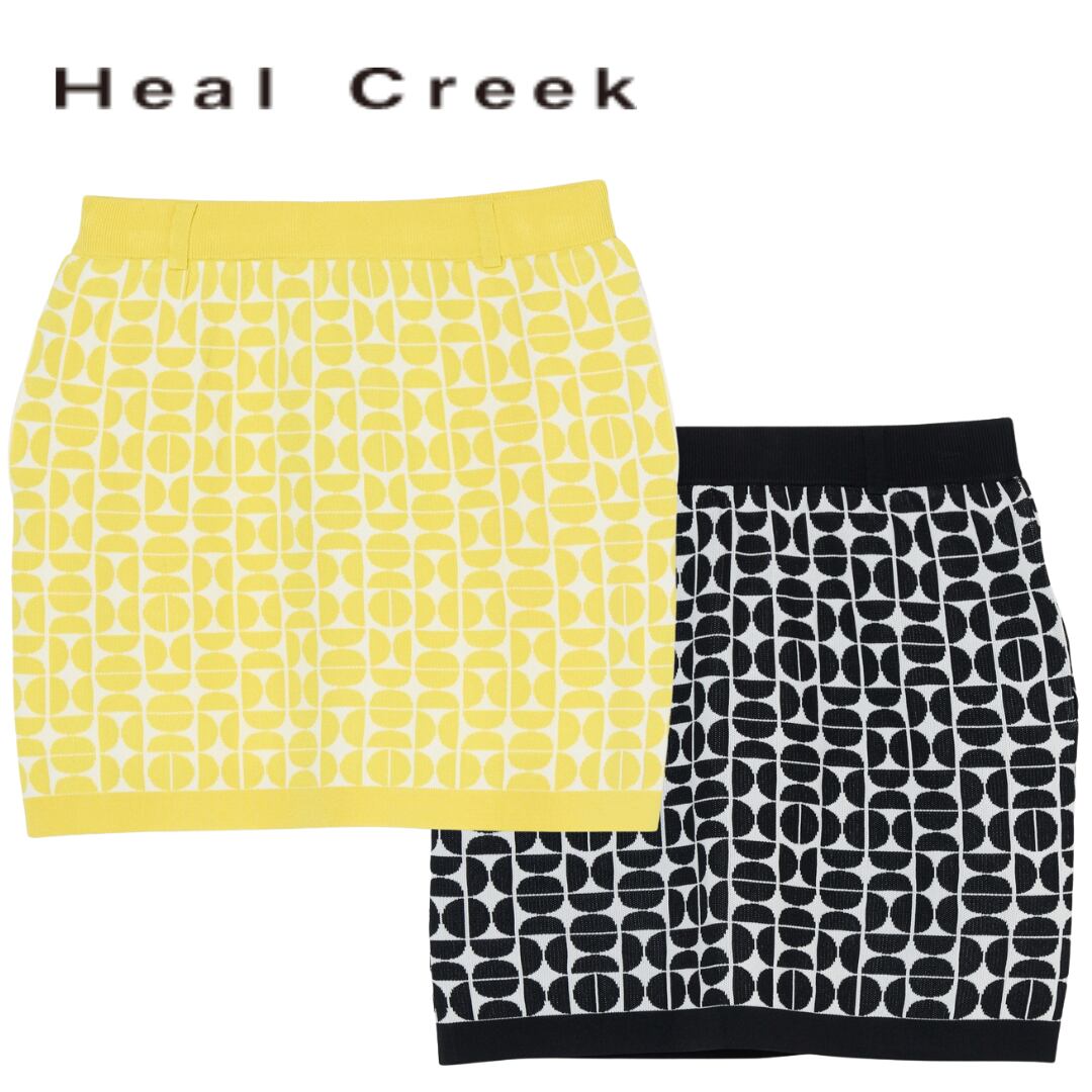 2026SS レディース Heal Creek ヒールクリーク セミサークル柄