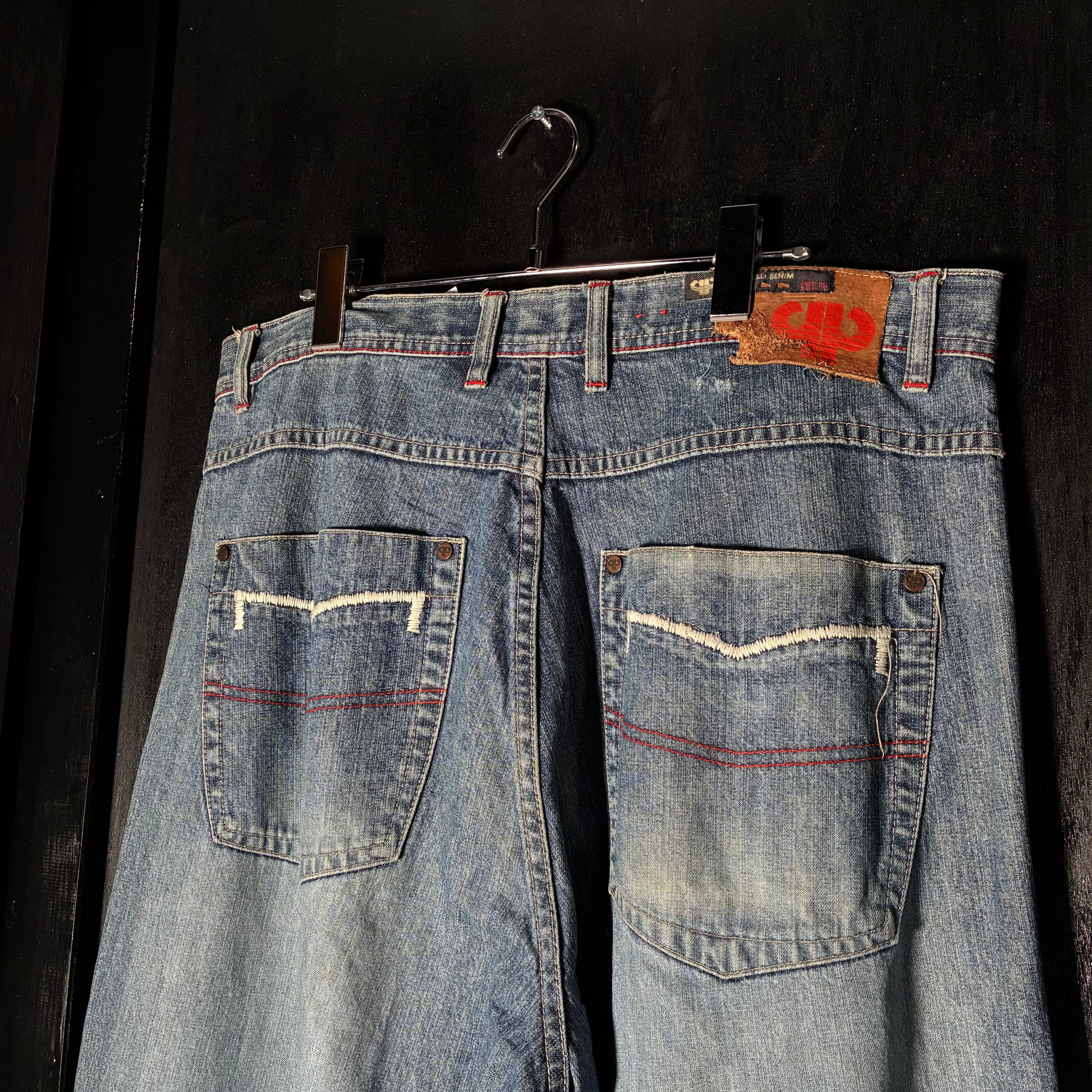 PELLE PELLE Hip Hop Denim Pants W36 ペレペレ ヒップホップ デニム