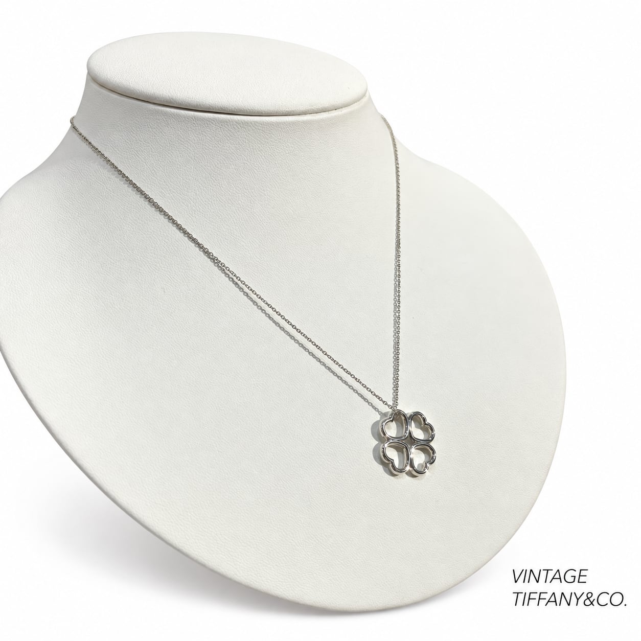 TIFFANY & Co.】2716 ティファニー オープンハート クローバー
