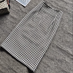 Iラインチェックスカート　　　22168