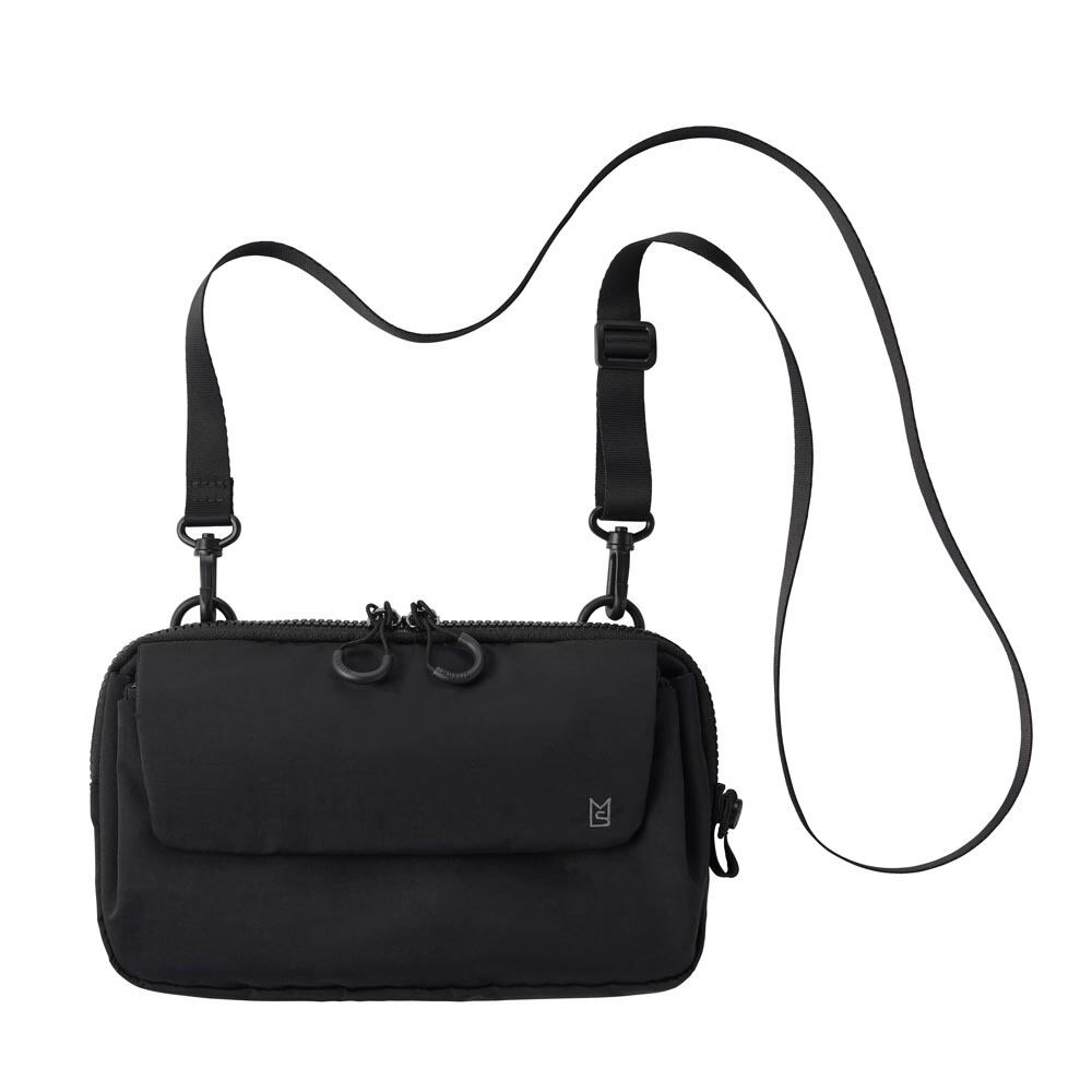 MILESTO ミレスト TROT トロット マルチショルダーバッグ ブラック MLS878 / 旅行 トラベル オーガナイザー メンズ レディース