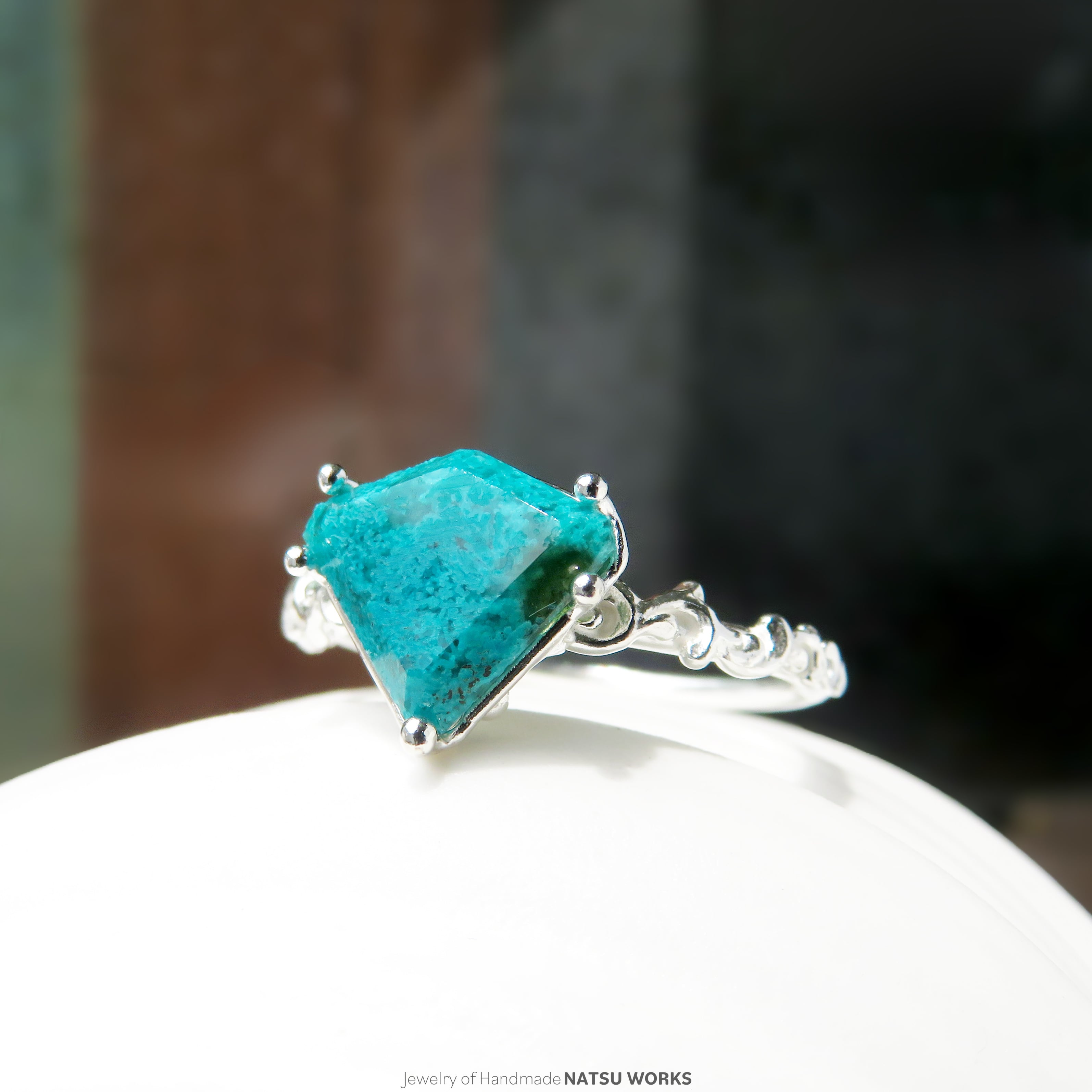 ラベンダーカルセドニー リング / Lavender Chalcedony Ring | NATSU