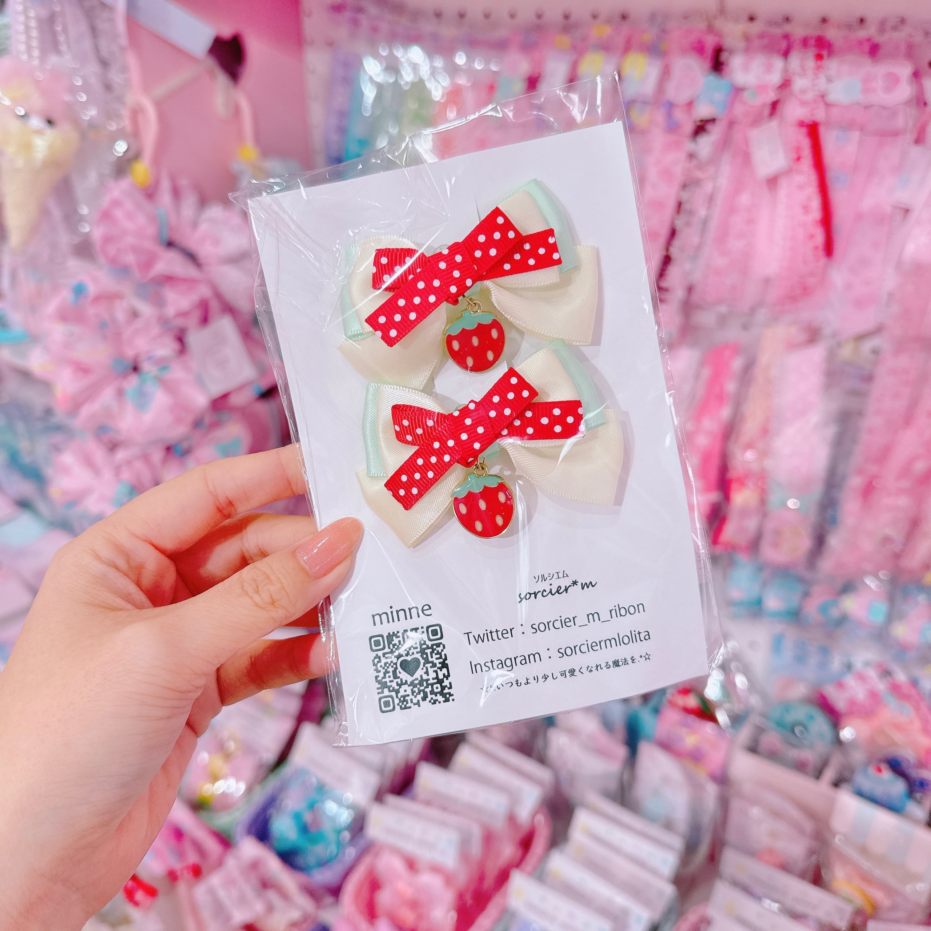 【E10】7-21ツインヘアクリップ