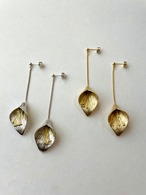 swing color flower pierce/earrings