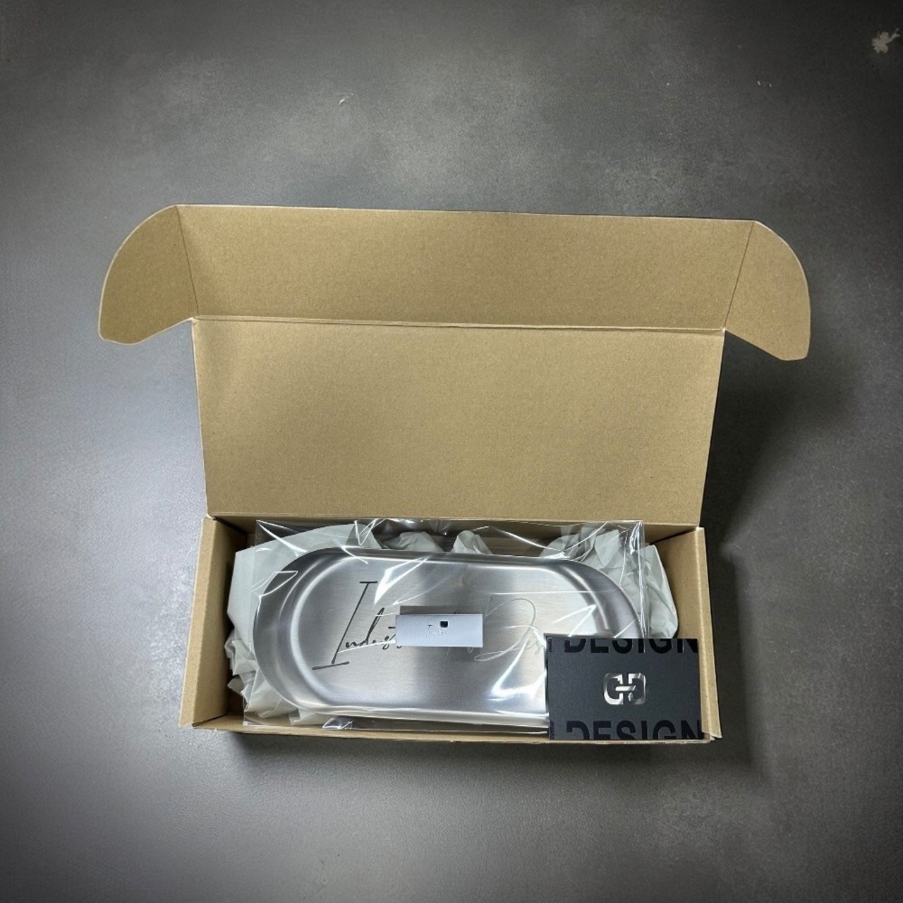 名入れステンレストレー|オーダーメイド刻印