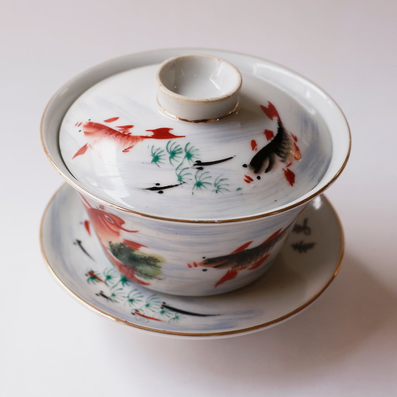 蓋碗（ガイワン）蓋付き茶碗 花・鳥 | chaocha