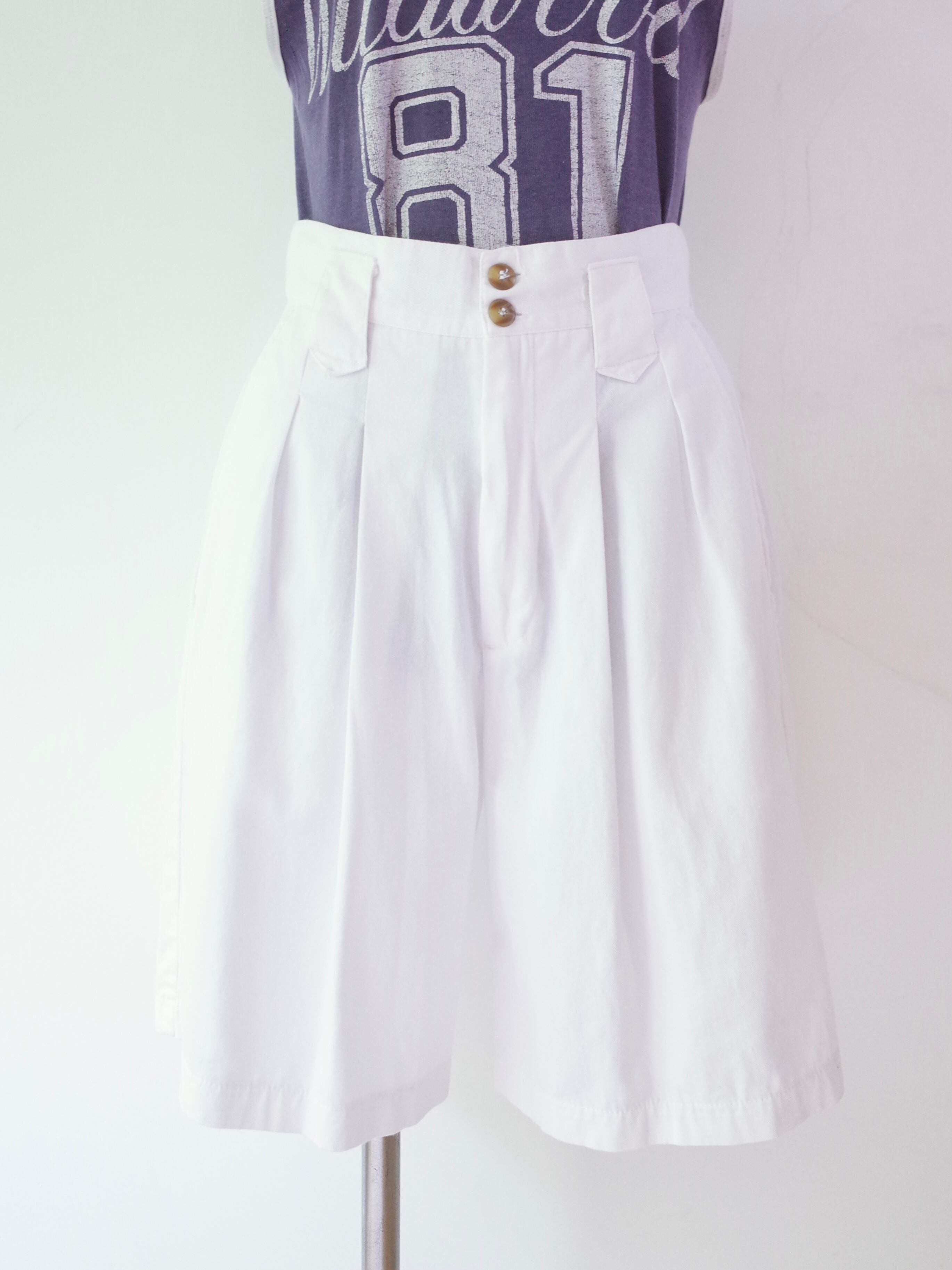 80s Tuck culotte
