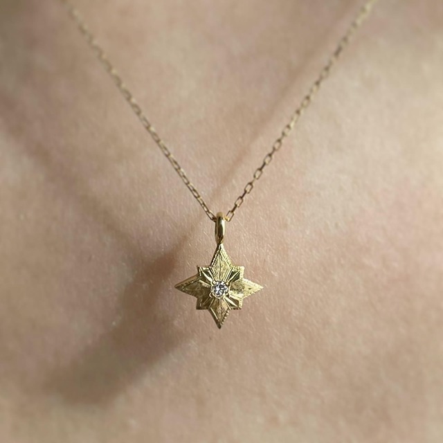 Étoile エトワールnecklace (K18 ダイヤモンド)