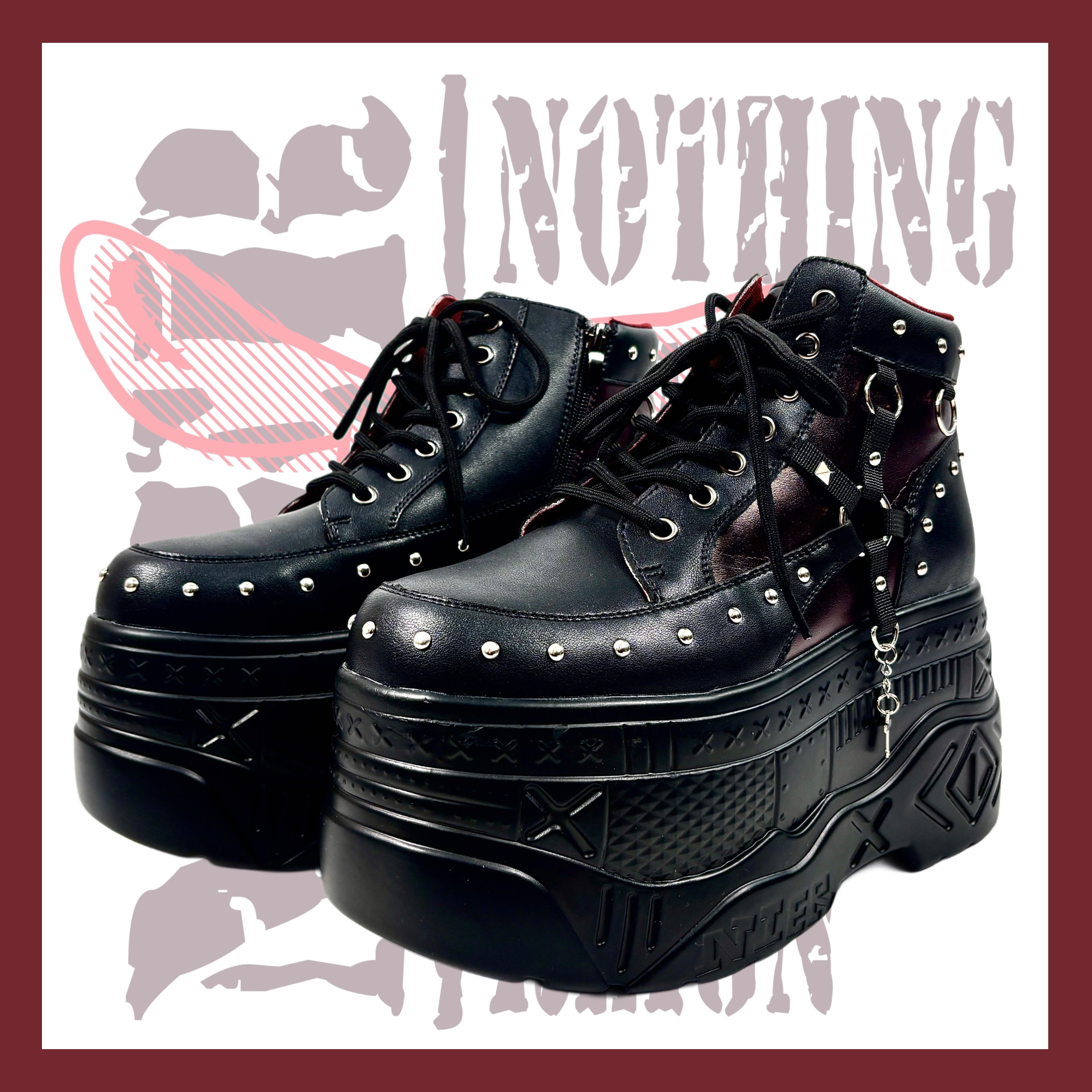 23cm〜27cm 5サイズ展開》身長約11cmUP☆超高品質GOTHIC厚底スニーカー