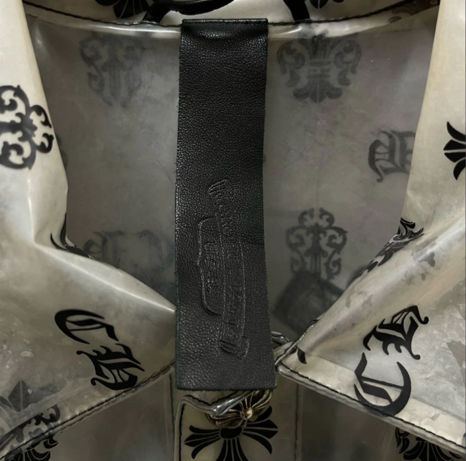CHROME HEARTS クロムハーツ PVCジャケット クロスパッチ クロスボール