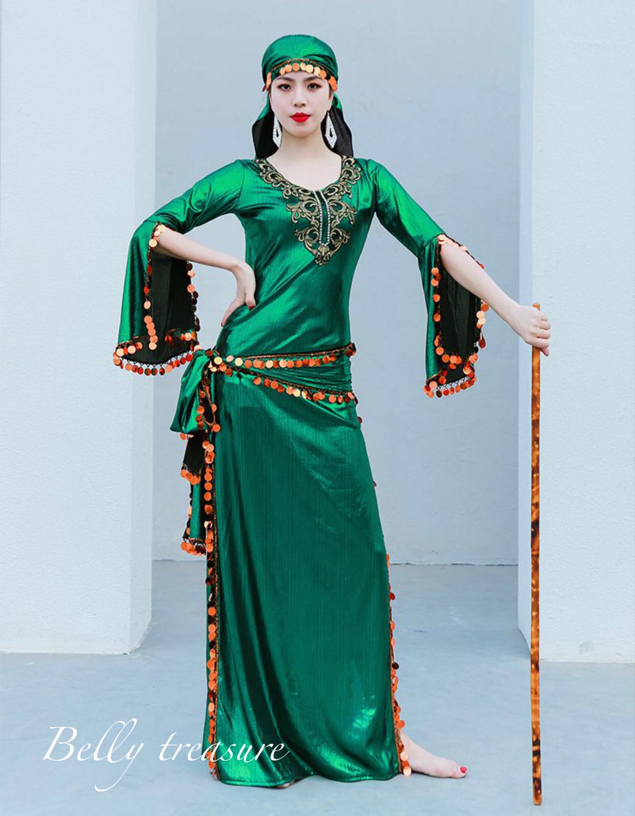 ベリーダンス バラディドレス4セット 3カラー QCZW YC071 202012