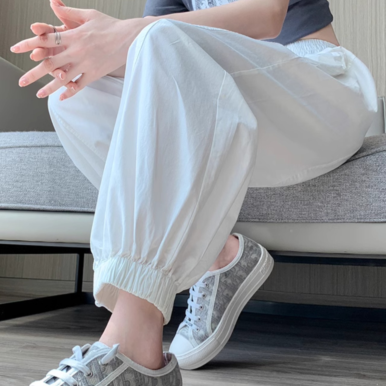 High Waist Slimming Casual Pants 5113